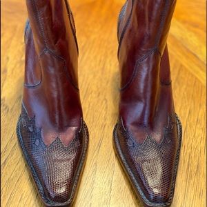 Western Boots Leather size 6 Antonio Melanie NEW